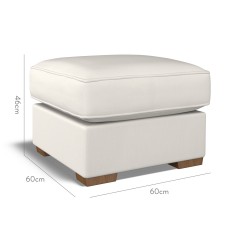 furniture vermont fixed ottoman zuri parchment plain dimension