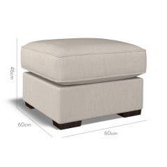 furniture vermont fixed ottoman zuri stone plain dimension