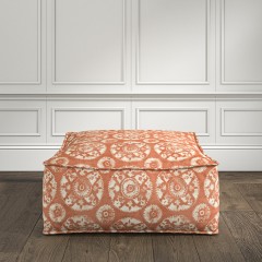 furniture zen pouffe nubra apricot print lifestyle