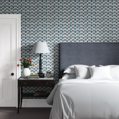 Bantry Headboard Safara Indigo