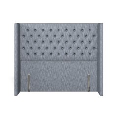 headboard bruton kalinda denim plain front