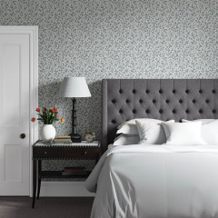 Bruton Headboard Viera Indigo