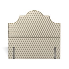 headboard izzie indira charcoal print front