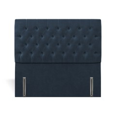 headboard kinsale cosmos indigo plain front