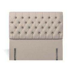 headboard kinsale shani pebble plain front