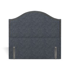 headboard marlborough kalinda indigo plain front