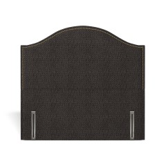 headboard marlborough safara charcoal weave front