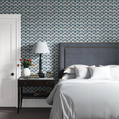 Painswick Headboard Safara Indigo