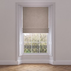 roman blind cosmos clay plain lifestyle 1