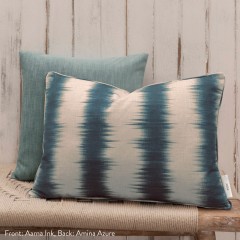 Aarna Ink Printed Cotton Cushion 55cm x 38cm