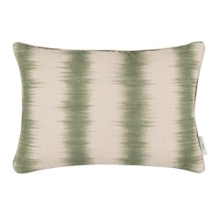 cushion aarna olive self piped edge main