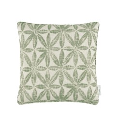 Bandhani Sage Printed Cotton Cushion 43cm x 43cm