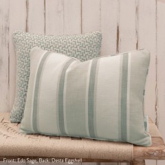 Desta Eggshell Woven Cushion 43cm x 43cm