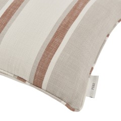 cushion edo cinnabar self piped edge detail