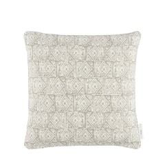 cushion ellora taupe self piped edge main