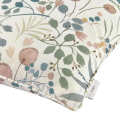 cushion hina bay rose self piped edge detail