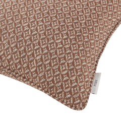 cushion jina cinnabar self piped edge detail