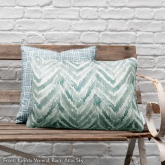 Kelim Mineral Printed Cotton Cushion 55cm x 38cm