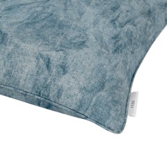 cushion namatha denim self piped edge detail