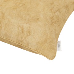 cushion namatha ochre self piped edge detail