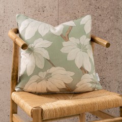 cushion pondicherry sage self piped edge LS