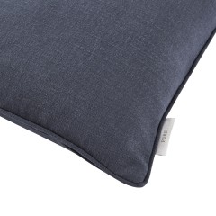 Shani Indigo Woven Cushion 43cm x 43cm