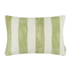 Tassa Grande Asparagus Printed Cotton Cushion 55cm x 38cm