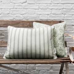 Watika Parsley Printed Cotton Cushion 43cm x 43cm