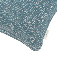 cushion yana teal self piped edge detail