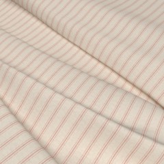 Fabric Aline Rose Print Wave