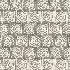 Ellora Graphite Printed Cotton Fabric