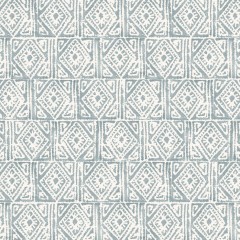 fabric ellora steel blue print flat