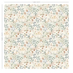 Hina Bay Rose Printed Cotton Fabric