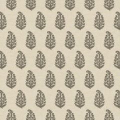 Indira Charcoal Printed Cotton Fabric