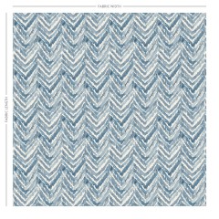 Kelim Ocean Printed Cotton Fabric