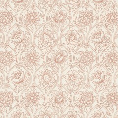 Lotus Bay Rose Printed Cotton Fabric