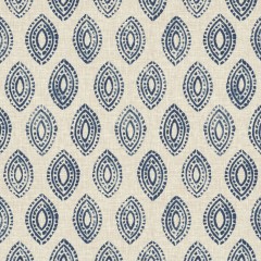 Marra Indigo Printed Cotton Fabric