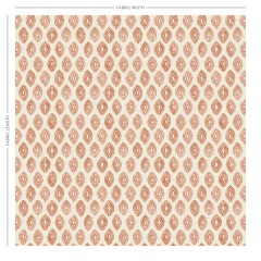 Marra Persimmon Printed Cotton Fabric