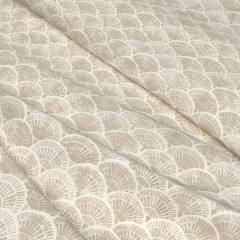 Fabric Medina Pebble Print Wave