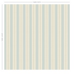 Nimes Mist Blue Printed Cotton Fabric