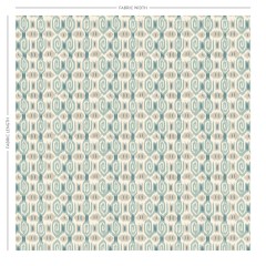 Odisha Teal Printed Cotton Fabric