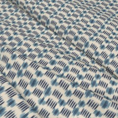 Fabric Patola Indigo Print Wave