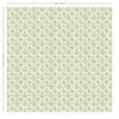 Watika Parsley Printed Cotton Fabric