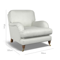 furniture bliss chair amina mineral plain dimension