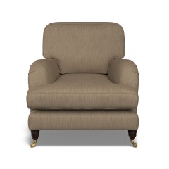 furniture bliss chair amina mocha plain front