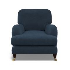 furniture bliss chair cosmos indigo plain front