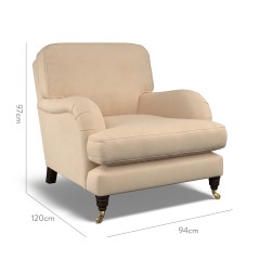 furniture bliss chair cosmos sand plain dimension