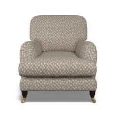 furniture bliss chair nia taupe weave front