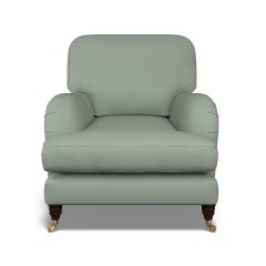 furniture bliss chair shani celadon plain front