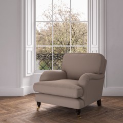 furniture bliss chair shani taupe plain lifestyle